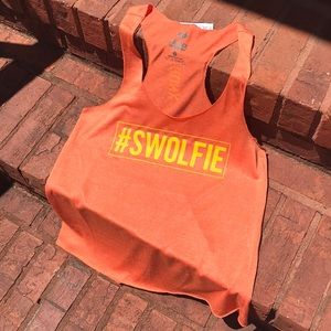 TRUNX #SWOLFIE Rep Tech Tank Top